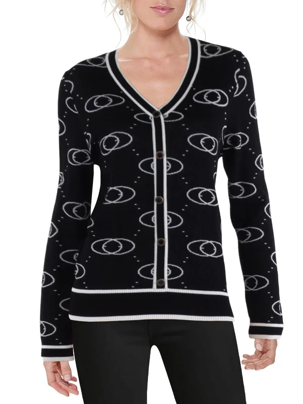 Plus Size Women's Long Sleeve Cable Knit Sweater DressesWomens Printed Button-Down Cardigan Sweater Plus Size Women's Long Sleeve Cable Knit Sweater DressesWomens Printed Button-Down Cardigan Sweater