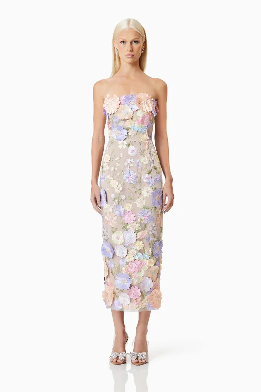 Backless Women Dress for a Sexy and Alluring Look at Evening EventsHelena Strapless Midi Dress In Purple Backless Women Dress for a Sexy and Alluring Look at Evening EventsHelena Strapless Midi Dress In Purple