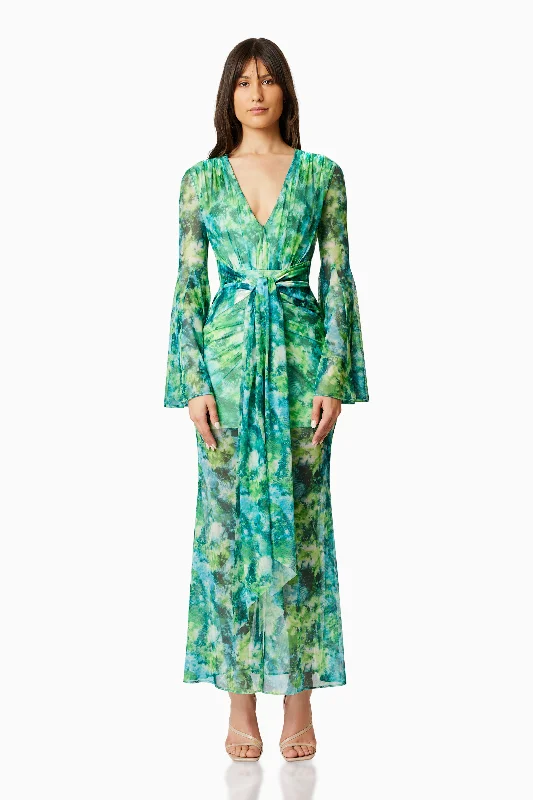 Long - Sleeve Women Dress in Velvet for a Luxurious Winter LookJonquil Long Sleeve Maxi Dress In Multi Long - Sleeve Women Dress in Velvet for a Luxurious Winter LookJonquil Long Sleeve Maxi Dress In Multi