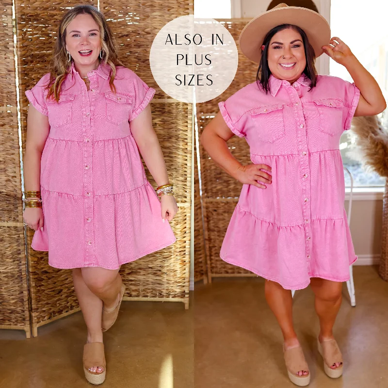Off - the - Shoulder Women Dress for a Romantic and Feminine Look Off - the - Shoulder Women Dress for a Romantic and Feminine Look Latest Obsession Button Up Denim Tiered Dress in Pink Off - the - Shoulder Women Dress for a Romantic and Feminine Look Off - the - Shoulder Women Dress for a Romantic and Feminine Look Latest Obsession Button Up Denim Tiered Dress in Pink