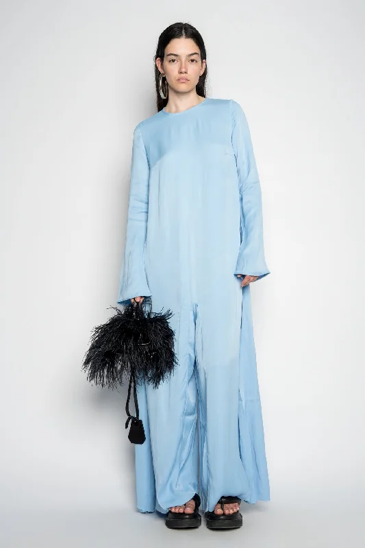 Maxi Women Dress with Floral Print for a Bohemian Vibe Maxi Women Dress with Floral Print for a Bohemian Vibe LIGHT BLUE LONG SLEEVE JUMPSUIT Maxi Women Dress with Floral Print for a Bohemian Vibe Maxi Women Dress with Floral Print for a Bohemian Vibe LIGHT BLUE LONG SLEEVE JUMPSUIT