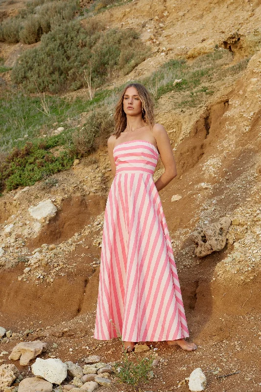 Wrap - Style Women Dress with Adjustable Fit for All Body Types Wrap - Style Women Dress with Adjustable Fit for All Body Types THE HAZEL DRESS IN CANDY STRIPE Wrap - Style Women Dress with Adjustable Fit for All Body Types Wrap - Style Women Dress with Adjustable Fit for All Body Types THE HAZEL DRESS IN CANDY STRIPE
