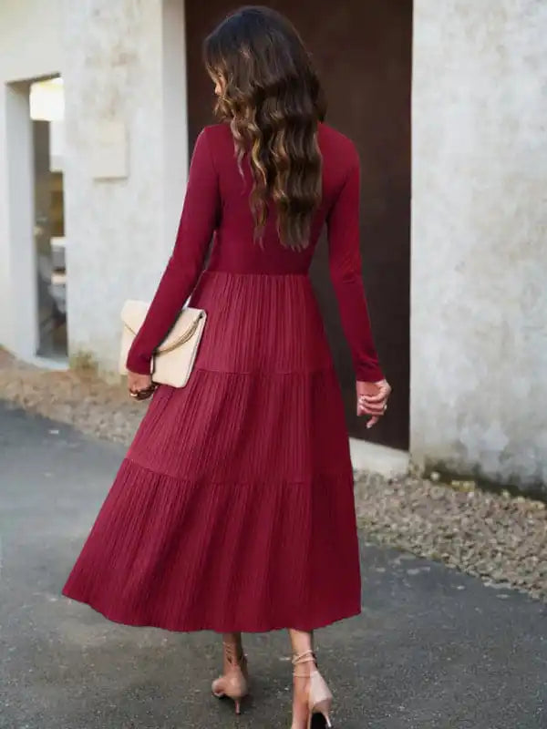 Lace - Embellished Women Dress for an Elegant and Sophisticated Appearance Lace - Embellished Women Dress for an Elegant and Sophisticated Appearance Women’s Autumn Long Dress Temperament Commuting V-neck Long-sleeve Temperament Elegant Dress Lace - Embellished Women Dress for an Elegant and Sophisticated Appearance Lace - Embellished Women Dress for an Elegant and Sophisticated Appearance Women’s Autumn Long Dress Temperament Commuting V-neck Long-sleeve Temperament Elegant Dress