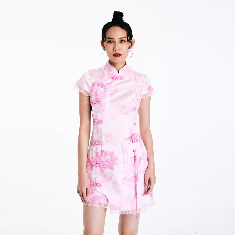 Off - the - Shoulder Women Dress for a Romantic and Feminine Look Off - the - Shoulder Women Dress for a Romantic and Feminine Look Yuan Yuan Qipao Off - the - Shoulder Women Dress for a Romantic and Feminine Look Off - the - Shoulder Women Dress for a Romantic and Feminine Look Yuan Yuan Qipao