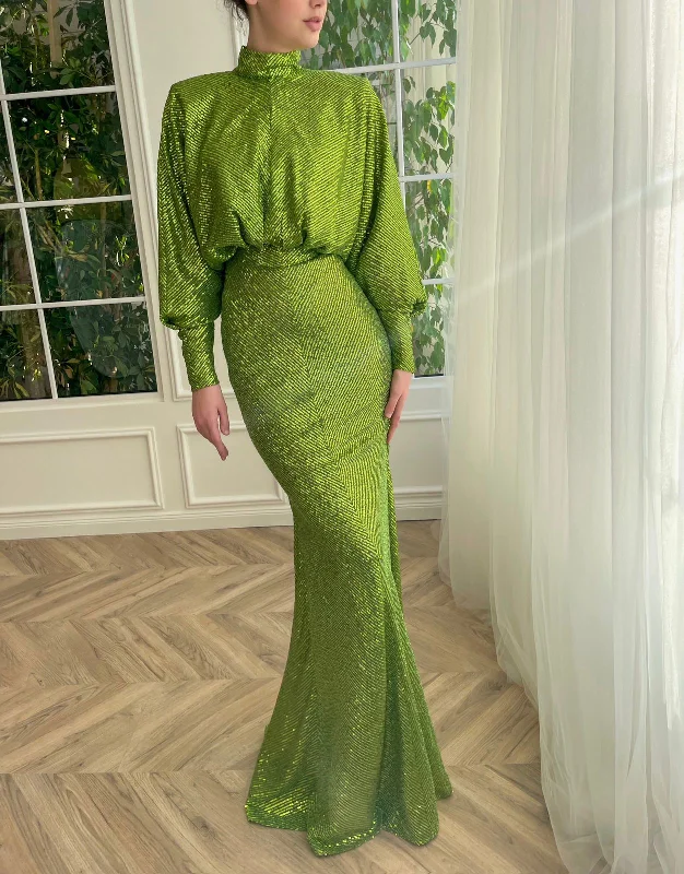 Midi dresses with cold - shoulder cutouts for a trendy styleGardens of Lorraine Gown Midi dresses with cold - shoulder cutouts for a trendy styleGardens of Lorraine Gown