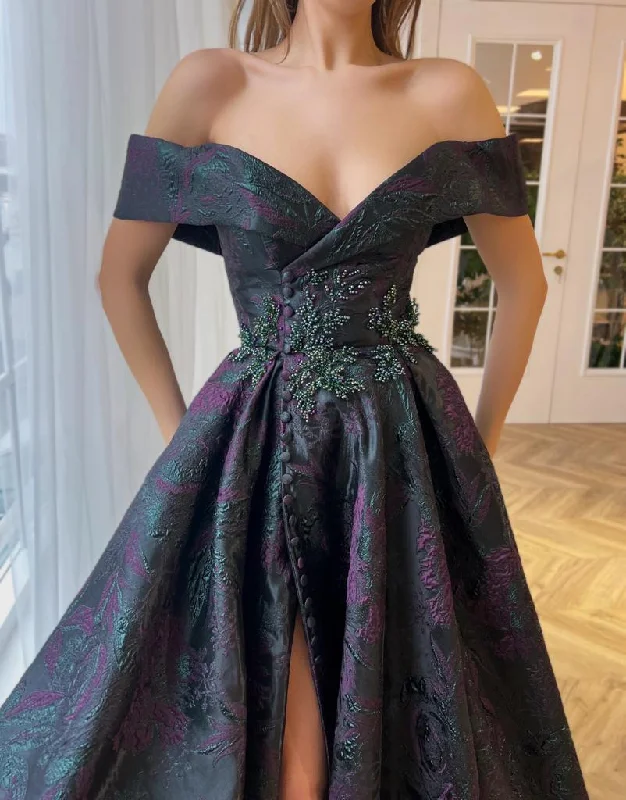 Midi dresses with gathered skirts for a full and flowing silhouetteNoir Nostalgia Gown Midi dresses with gathered skirts for a full and flowing silhouetteNoir Nostalgia Gown