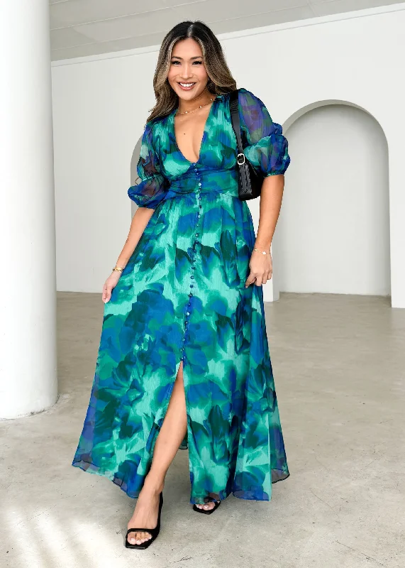 Midi dresses with asymmetric hems for a fashion - forward and dynamic appearanceTiffanie Midi Dress - Blue Lagoon Midi dresses with asymmetric hems for a fashion - forward and dynamic appearanceTiffanie Midi Dress - Blue Lagoon