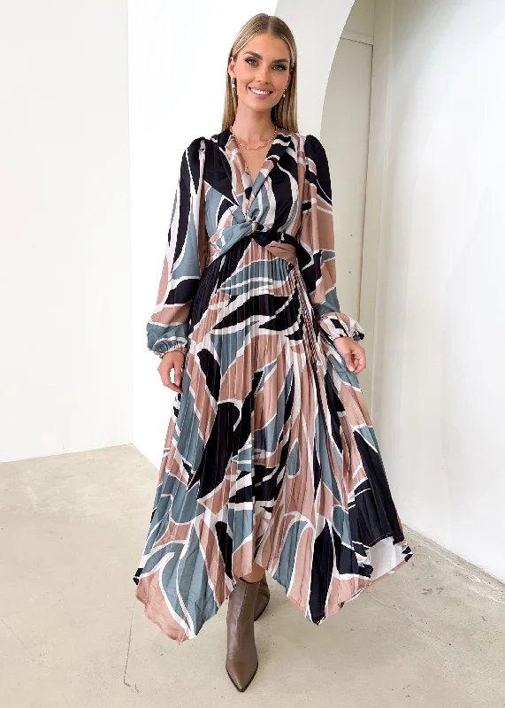 Midi dresses with one - shoulder designs for a modern and asymmetric styleWayser Midi Dress - Jungle Midi dresses with one - shoulder designs for a modern and asymmetric styleWayser Midi Dress - Jungle