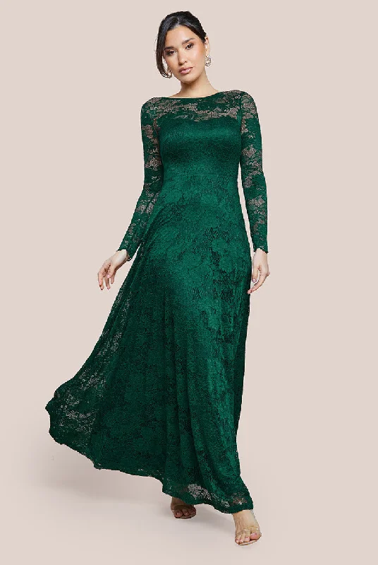 Plaid maxi dresses for fall fashion eventsGoddiva Scalloped Lace A-Line Maxi Dress - Emerald Green Plaid maxi dresses for fall fashion eventsGoddiva Scalloped Lace A-Line Maxi Dress - Emerald Green