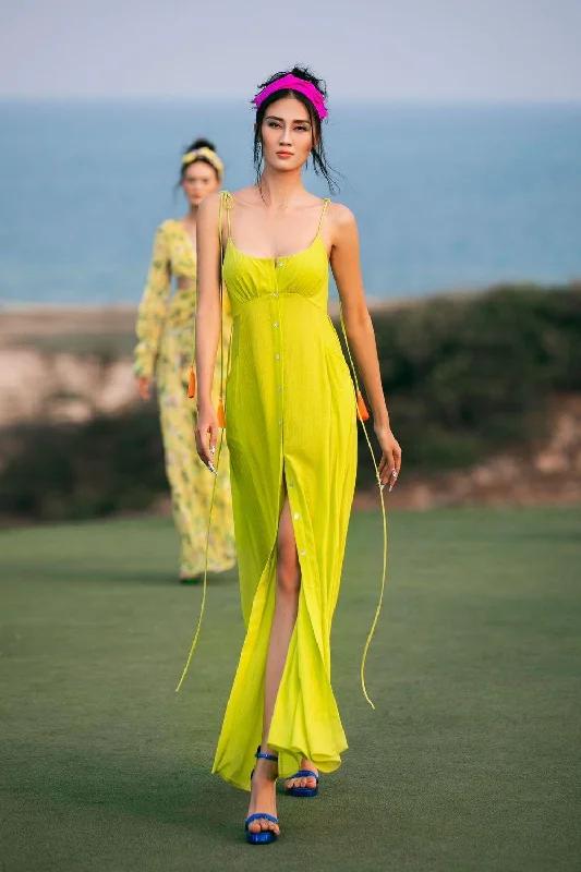Maxi dresses with cold - shoulder cutouts for a trendy lookMyla Slit Spaghetti Strap Silk Maxi Dress Maxi dresses with cold - shoulder cutouts for a trendy lookMyla Slit Spaghetti Strap Silk Maxi Dress