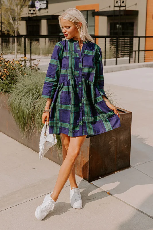 Mini dresses with halter necks for a stylish choiceChic Harvest Plaid Mini Dress in Green Mini dresses with halter necks for a stylish choiceChic Harvest Plaid Mini Dress in Green