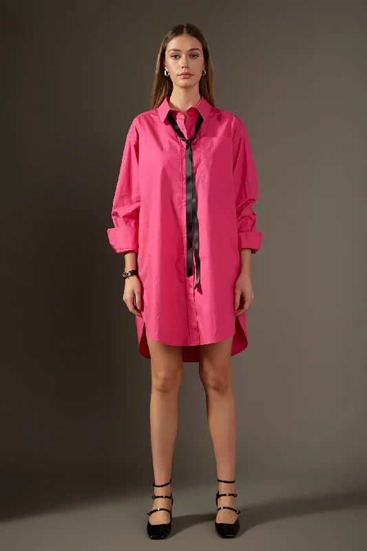 Mini dresses with mesh panels for a sexy and trendy lookClassic Collared Dress Shirt Mini dresses with mesh panels for a sexy and trendy lookClassic Collared Dress Shirt