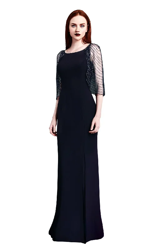 Prom dresses with tiered ruffled sleeves and satin skirts for a feminine and voluminous lookAlexander by Daymor 861 Dress Prom dresses with tiered ruffled sleeves and satin skirts for a feminine and voluminous lookAlexander by Daymor 861 Dress