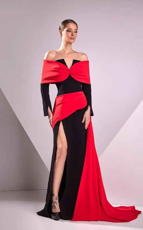 Formal dresses with asymmetric ruffled hems and high - low designs for a fashion - forward and dynamic appearanceEdward Arsouni Couture FW24938 Dress Formal dresses with asymmetric ruffled hems and high - low designs for a fashion - forward and dynamic appearanceEdward Arsouni Couture FW24938 Dress