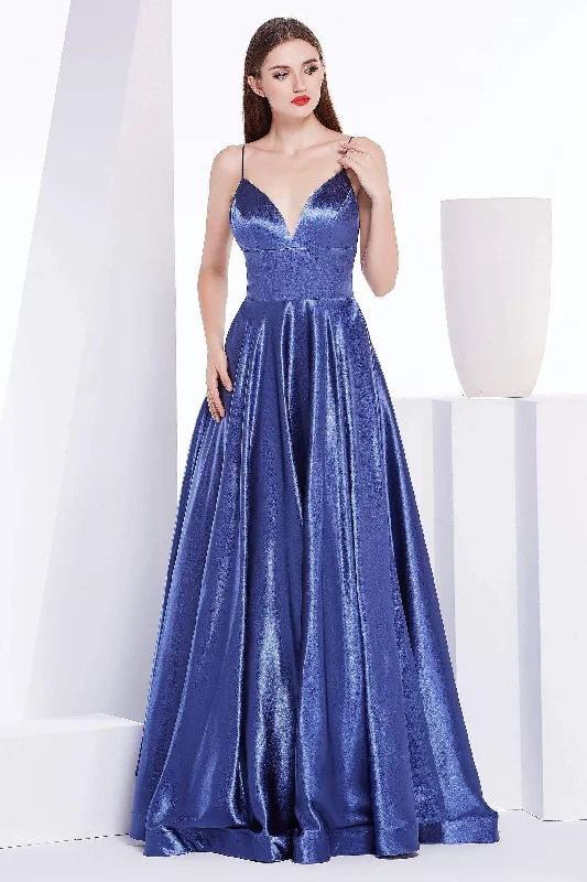 Formal dresses with asymmetric ruffled hems and high - low designs for a fashion - forward and dynamic appearanceJ'Adore Dresses - J14038 Deep V-neck Silky Satin A-line Dress Formal dresses with asymmetric ruffled hems and high - low designs for a fashion - forward and dynamic appearanceJ'Adore Dresses - J14038 Deep V-neck Silky Satin A-line Dress