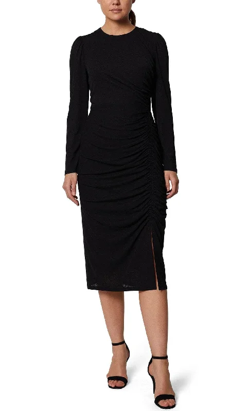 Mini cocktail dresses with a glittery finish for a party - ready styleLaundry HU07D04 - Long Sleeve Sheath Formal Dress Mini cocktail dresses with a glittery finish for a party - ready styleLaundry HU07D04 - Long Sleeve Sheath Formal Dress