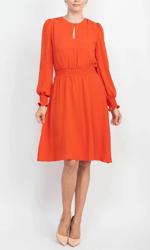 Plaid cocktail dresses with a flared skirt for a classic feelLondon Times T5985M - Keyhole Cutout Formal Dress Plaid cocktail dresses with a flared skirt for a classic feelLondon Times T5985M - Keyhole Cutout Formal Dress