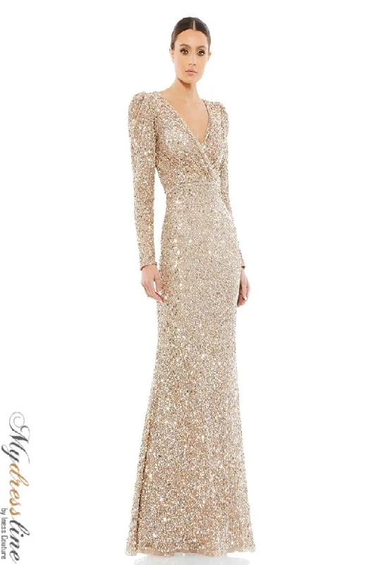 Prom dresses with lace - trimmed hems and off - the - shoulder necklines for a delicate lookMac Duggal 5510 Prom dresses with lace - trimmed hems and off - the - shoulder necklines for a delicate lookMac Duggal 5510