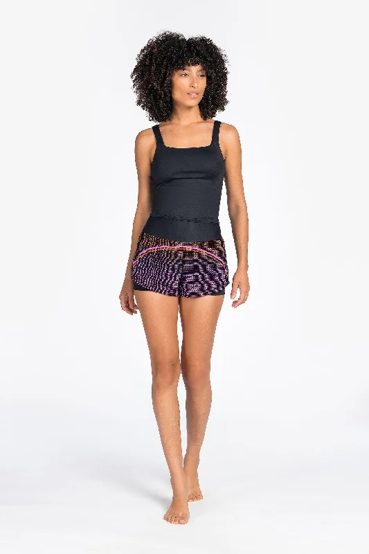 Elastic Waist Women Shorts for Easy Wear and ComfortBella Falconi BT Sportif Shorties Elastic Waist Women Shorts for Easy Wear and ComfortBella Falconi BT Sportif Shorties
