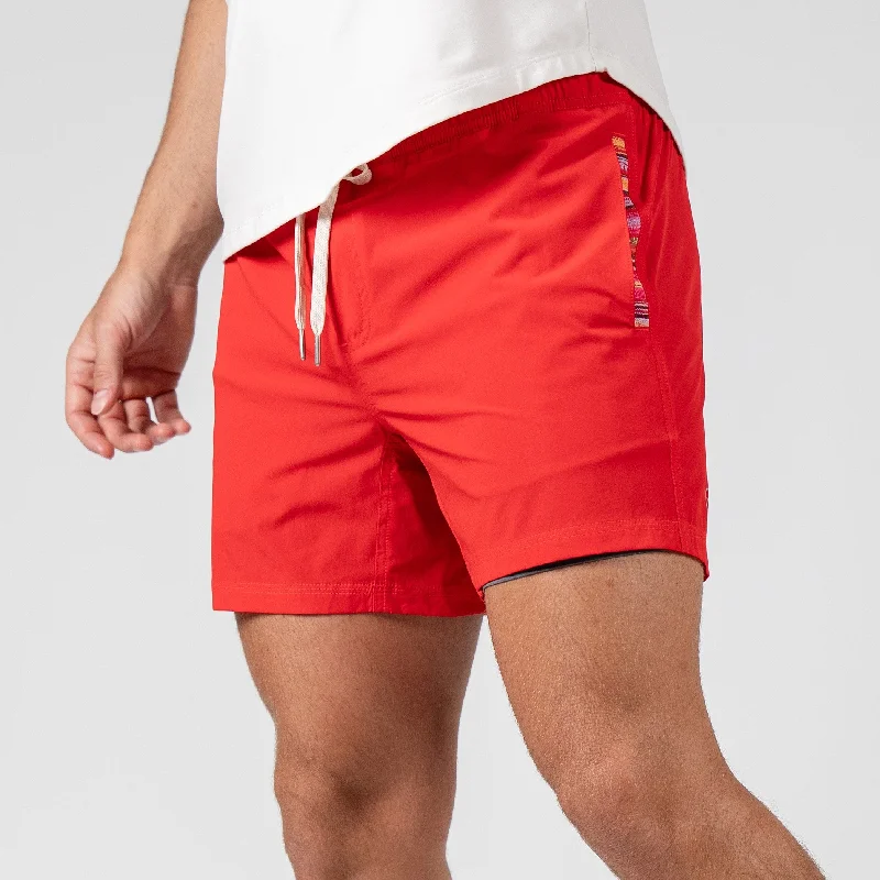 Printed Animal Print Women Shorts for a Wild and Stylish AppearanceFlow 2.0 Short (Athletic) - Fire 5.5" & 7" Printed Animal Print Women Shorts for a Wild and Stylish AppearanceFlow 2.0 Short (Athletic) - Fire 5.5" & 7"