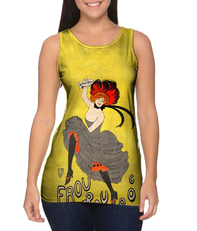 Women's Spaghetti Strap Tank Tops with Geometric PatternsLeonetto Cappiello - "Le-Frou-Frou,-Journal-Humoristique" (1899) Women's Spaghetti Strap Tank Tops with Geometric PatternsLeonetto Cappiello - "Le-Frou-Frou,-Journal-Humoristique" (1899)