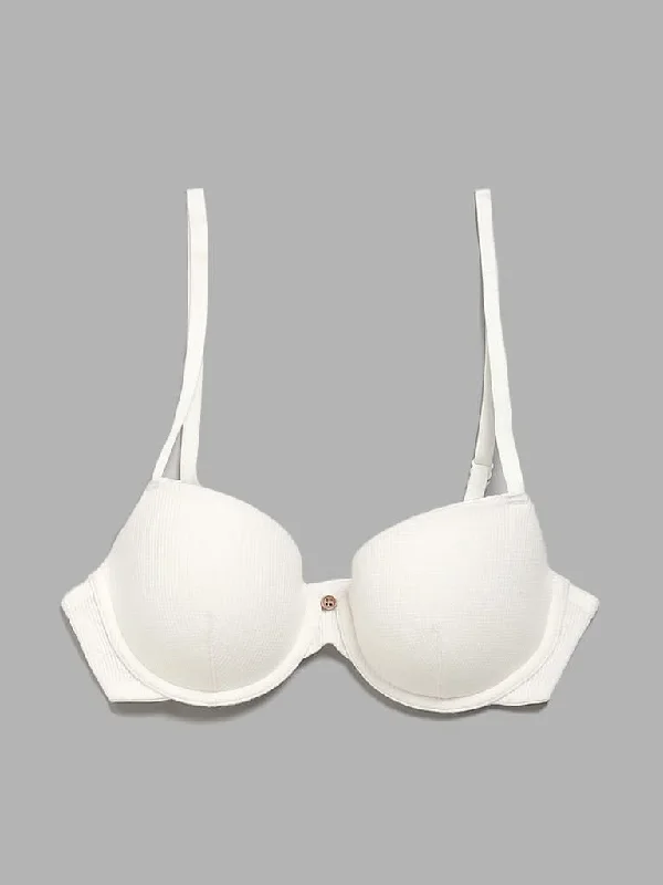 Linen Women Shorts for Breathable Comfort in Hot WeatherSuperstar Wired Waffle White Cotton Bra Linen Women Shorts for Breathable Comfort in Hot WeatherSuperstar Wired Waffle White Cotton Bra