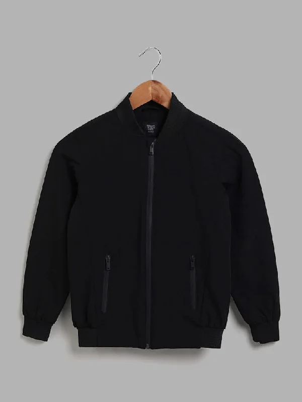 Solid Color Women Shorts in Bright Hues for a Bold StatementY&F Kids Solid Black Ribbed Jacket Solid Color Women Shorts in Bright Hues for a Bold StatementY&F Kids Solid Black Ribbed Jacket