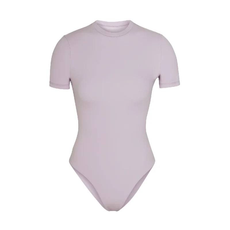 Convertible Straps Bodysuits for Multiple Styling OptionsFITS EVERYBODY T-SHIRT BODYSUIT | IRIS MICA Convertible Straps Bodysuits for Multiple Styling OptionsFITS EVERYBODY T-SHIRT BODYSUIT | IRIS MICA