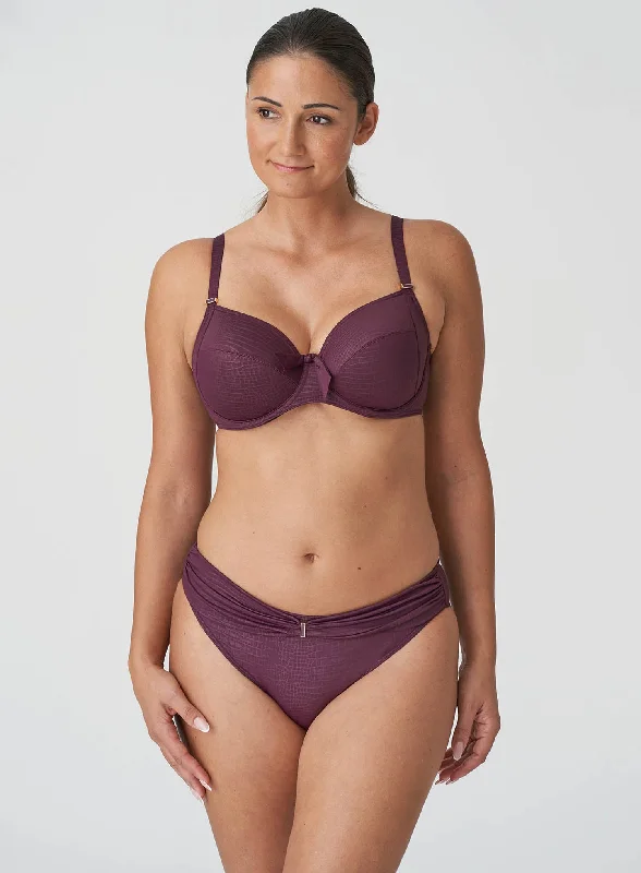 Sports bikini for high - intensity water activities like surfingPrima Donna Swimwear: Dalyan Rio Bikini Brief Wine Sports bikini for high - intensity water activities like surfingPrima Donna Swimwear: Dalyan Rio Bikini Brief Wine