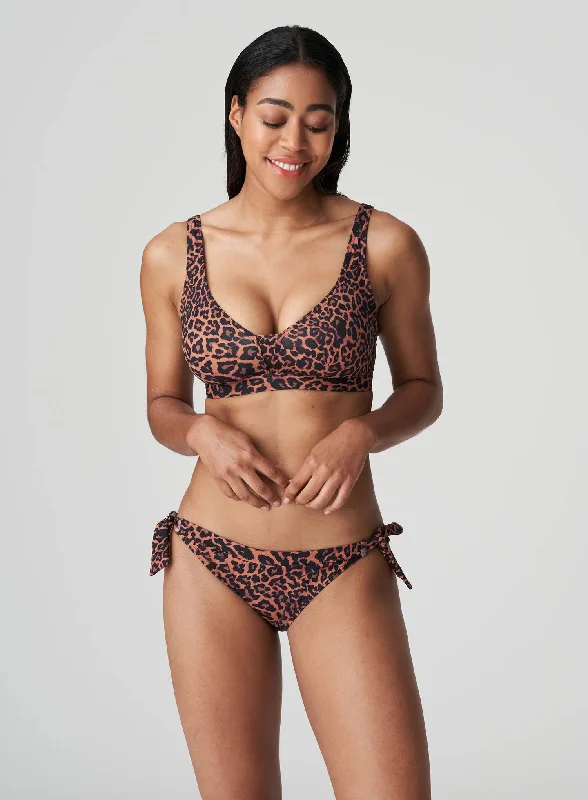 Tropical - themed bikini for a vacation - ready beach outfitPrima Donna Swimwear: Holiday Bikini Brief Chocolate Tropical - themed bikini for a vacation - ready beach outfitPrima Donna Swimwear: Holiday Bikini Brief Chocolate