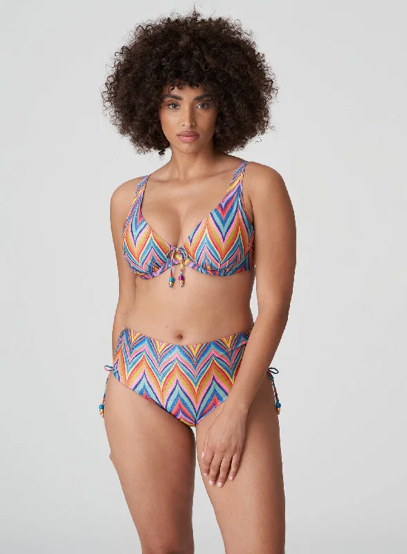 Plus - size bikini with full - coverage options for comfort and confidencePrimaDonna Swimwear: Kea Full Bikini Brief Rainbow Paradise Plus - size bikini with full - coverage options for comfort and confidencePrimaDonna Swimwear: Kea Full Bikini Brief Rainbow Paradise