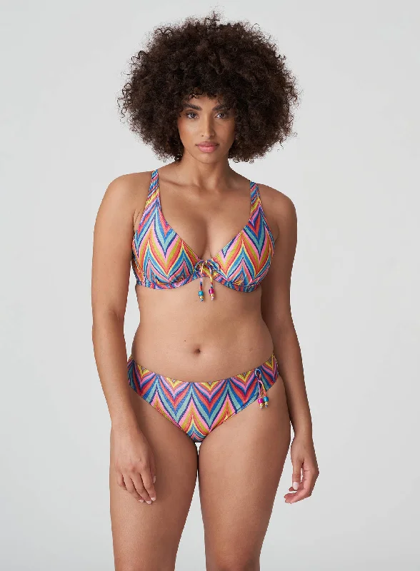 Convertible bikini that can be worn in multiple styles for versatilityPrimaDonna Swimwear: Kea Rio Bikini Brief Rainbow Paradise Convertible bikini that can be worn in multiple styles for versatilityPrimaDonna Swimwear: Kea Rio Bikini Brief Rainbow Paradise