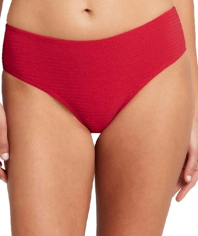 Maternity bikini for expecting mothers to enjoy the beach comfortablySea Level Messina Mid Bikini Brief - Red Maternity bikini for expecting mothers to enjoy the beach comfortablySea Level Messina Mid Bikini Brief - Red