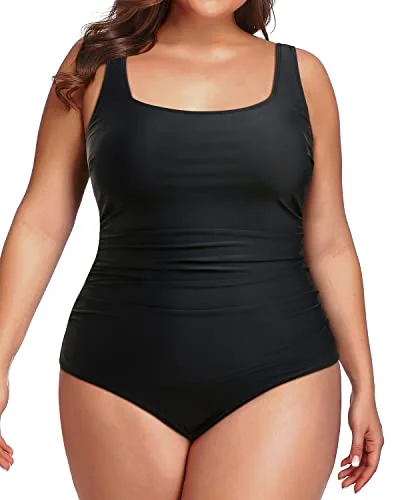 Push - up bikini top to enhance the bust for a confident beach appearanceWomen Plus Size Tummy Control Modest One Piece Swimsuits Push - up bikini top to enhance the bust for a confident beach appearanceWomen Plus Size Tummy Control Modest One Piece Swimsuits