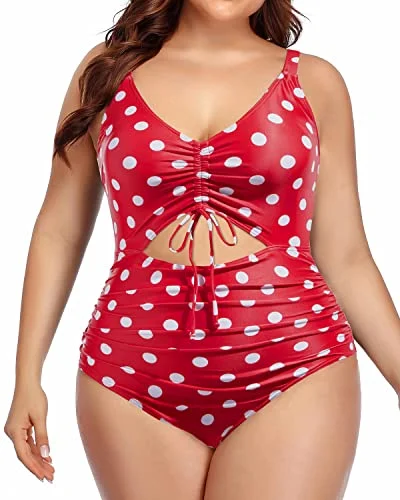 String bikini for a minimalistic and sexy beach styleWomen's Plus Size Cutout One Piece Swimsuit Tummy Control Monokini Swimwear String bikini for a minimalistic and sexy beach styleWomen's Plus Size Cutout One Piece Swimsuit Tummy Control Monokini Swimwear
